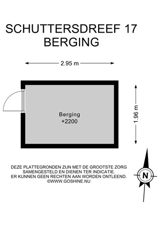 Floorplan - Schuttersdreef 17, 6181 DV Elsloo
